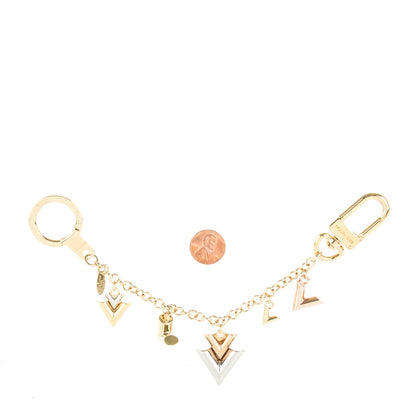 Louis Vuitton Jingle V Chain Bag Charm Gold 2 of 5