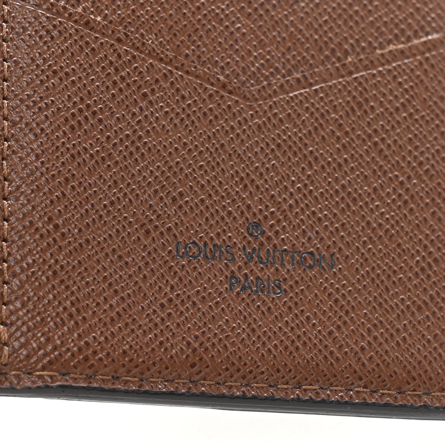 Monogram Pocket Organizer Card Holder NM