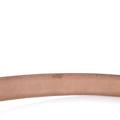 Gucci Moon Calfskin Interlocking G 25mm Belt 95 38 Vibrant Orange 6 of 8