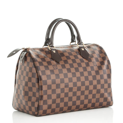 Louis Vuitton Damier Ebene Speedy 30 3 of 7