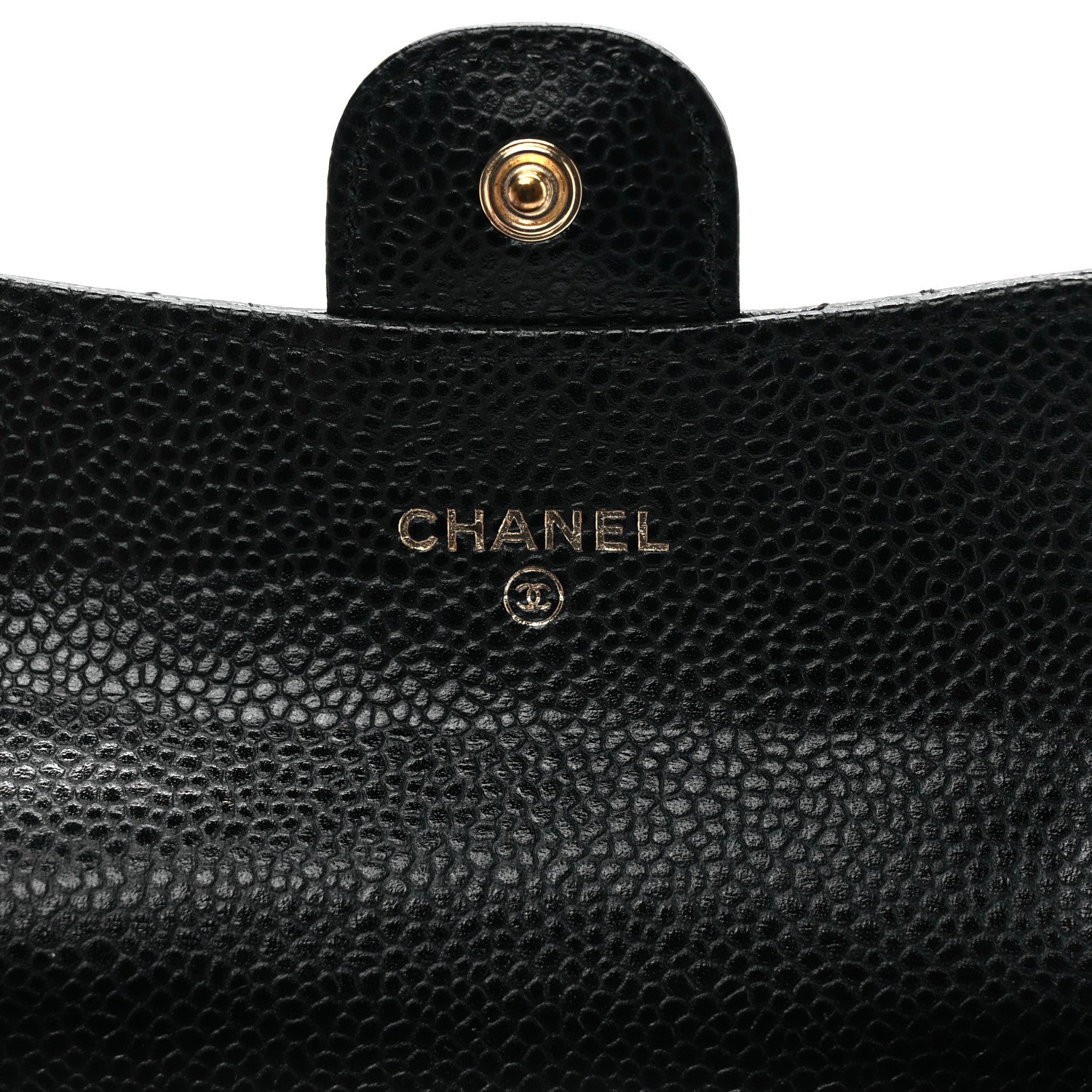 Chanel Caviar Quilted Flap Card Holder Black 6 of 7