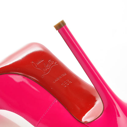 Christian Louboutin Patent Pigalle 120 Pumps 35.5 Rose Matador 6 of 7