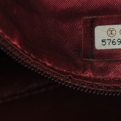 Chanel Lambskin Stitched Tassel Shoulder Bag Red 13 of 13