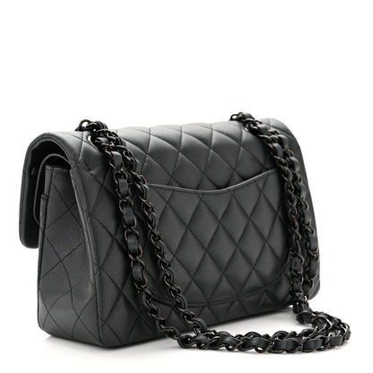 Chanel Lambskin Quilted Small Double Flap So Black 3 of 11