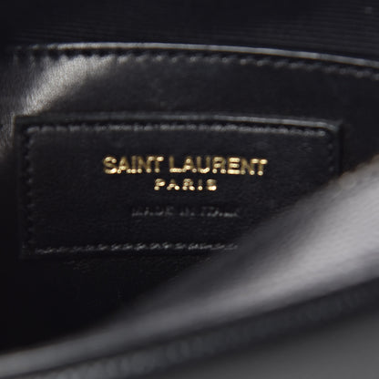 Saint Laurent Grain De Poudre Small Classic Monogram Camera Bag Black 6 of 10