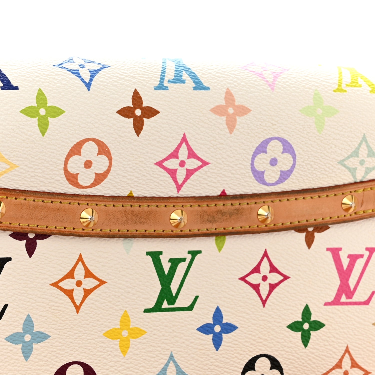 Louis Vuitton Monogram Multicolor Sologne White 13 of 15