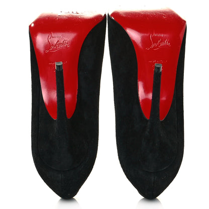 Christian Louboutin Veau Velours Alminette 100 Pumps 37.5 Black 5 of 10