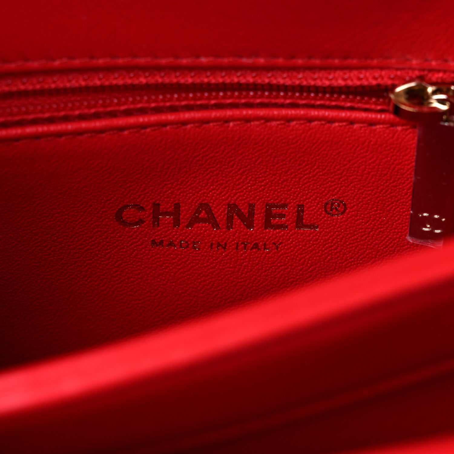 Chanel Lambskin Quilted Small Trendy CC Flap Dual Handle Bag Red 5 of 8