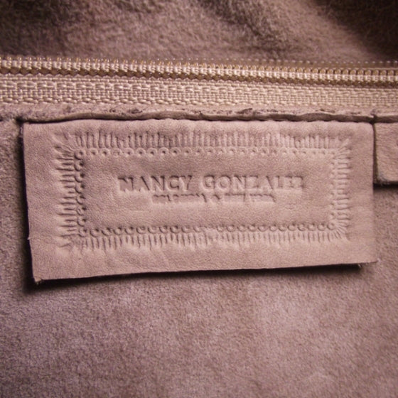 Crocodile Suede Tote