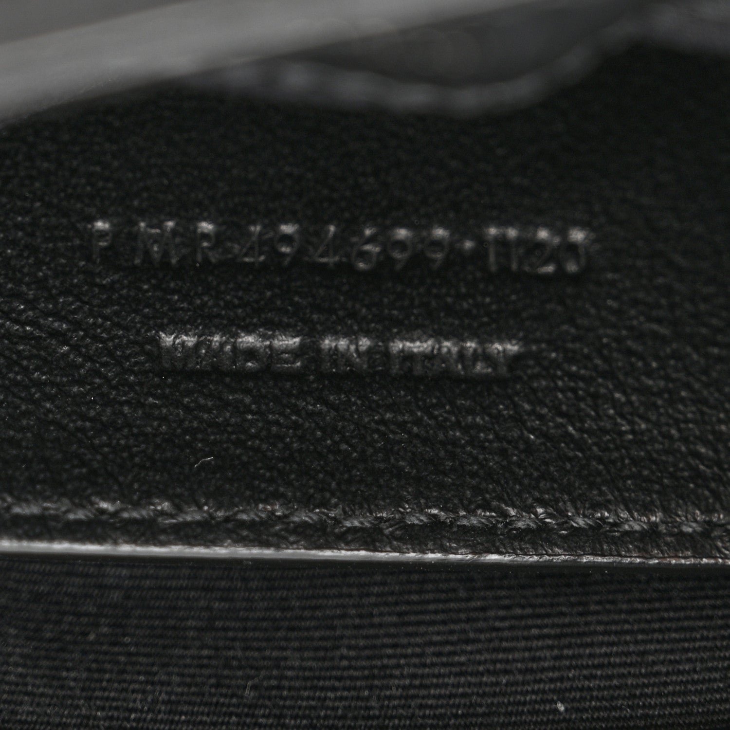 Saint Laurent SAINT LAURENT Calfskin Y Quilted Monogram Monochrome Small Loulou Chain Satchel Black 7 of 11