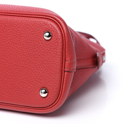 Hermes Taurillon Clemence Bolide 31 Rouge Garance 9 of 13