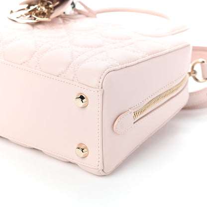 Christian Dior Lambskin Cannage Bag Pink 9 of 9