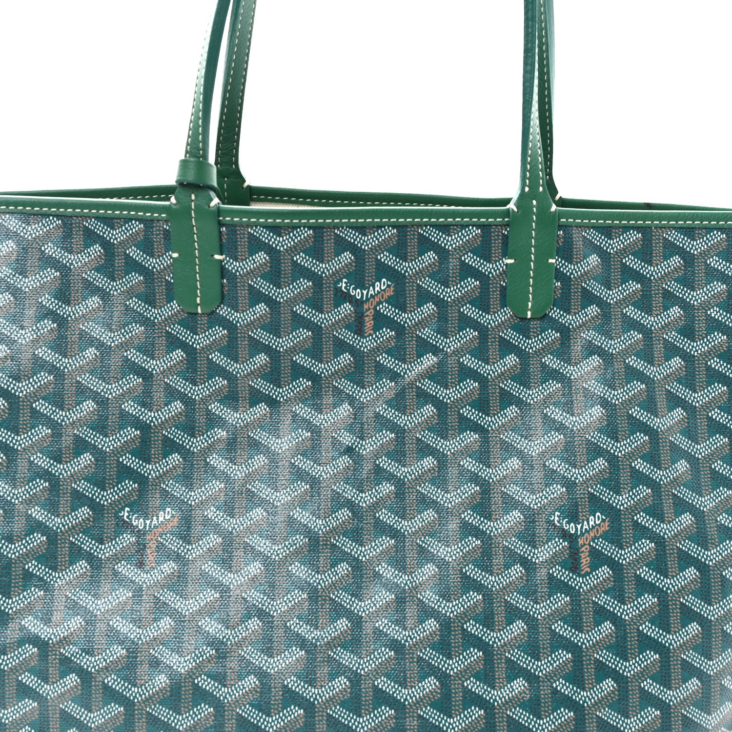 Goyard Goyardine Saint Louis PM Green 9 of 12