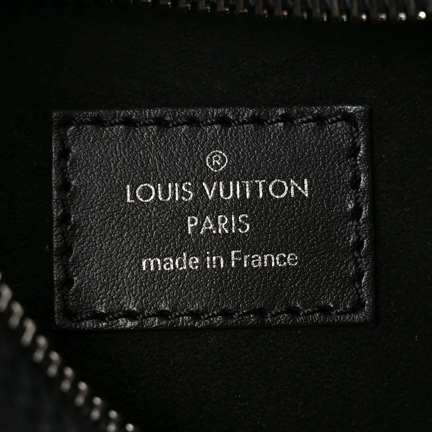 Calfskin Monogram Loop H27 Black
