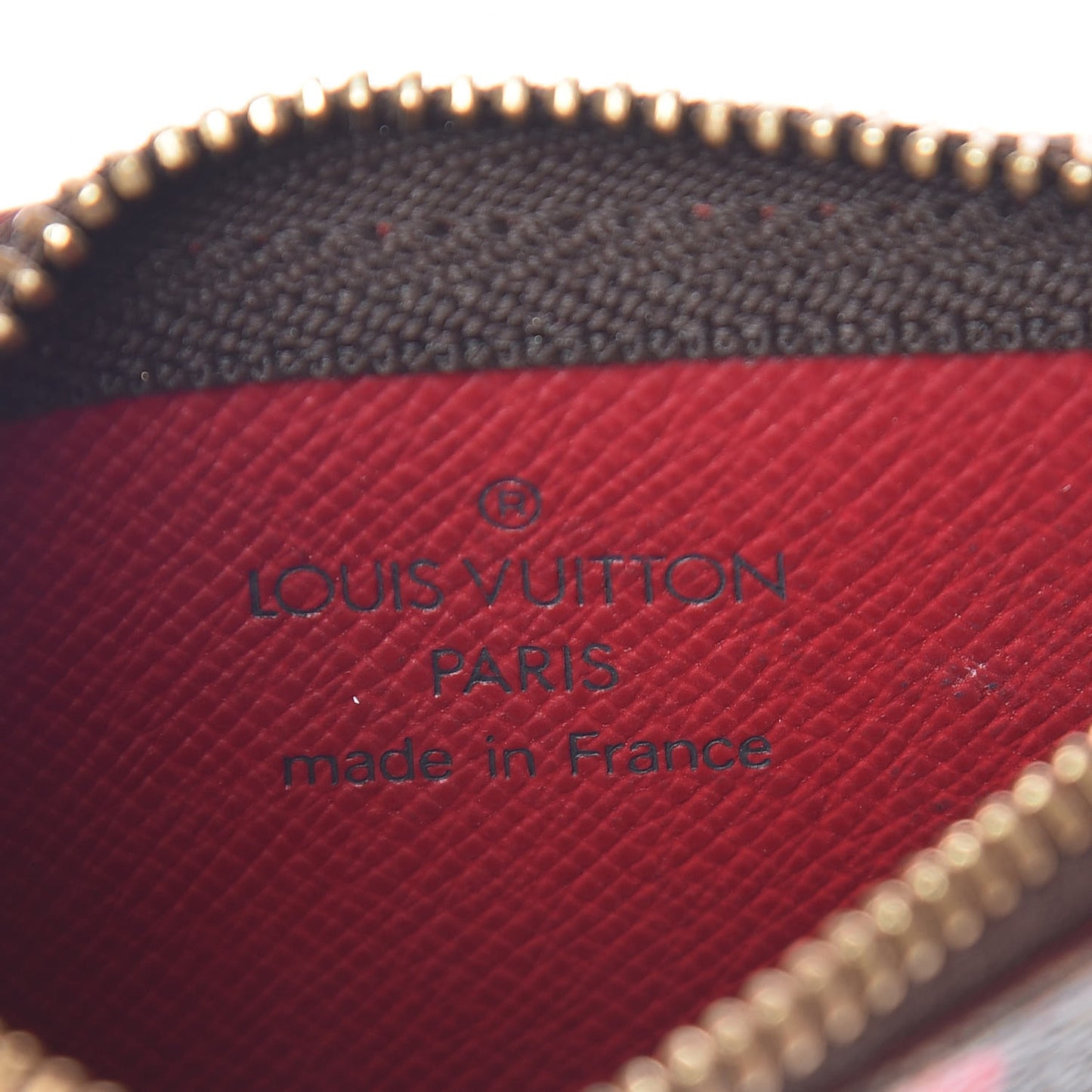 Monogram Cerises Key Pouch