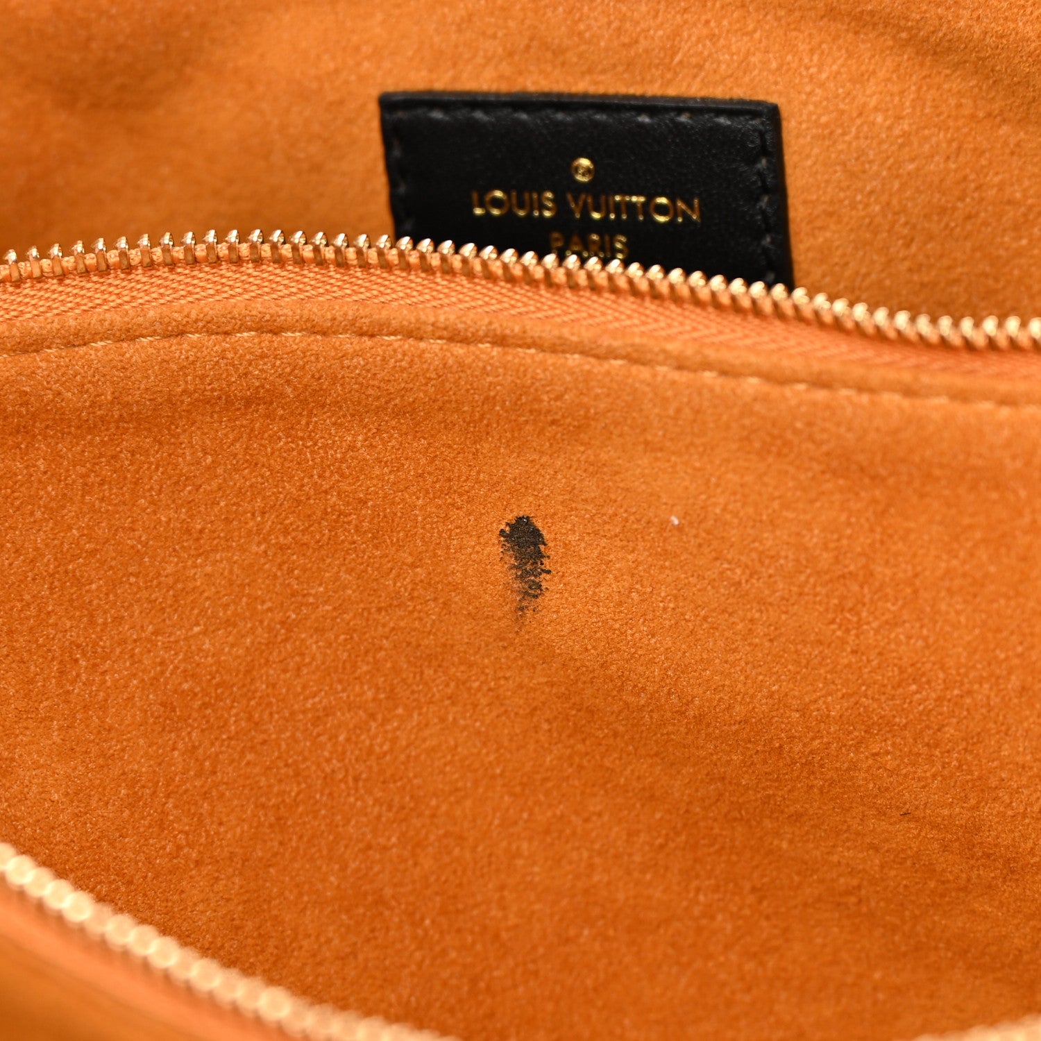 Louis Vuitton Lambskin Embossed Monogram Coussin MM Black 13 of 19