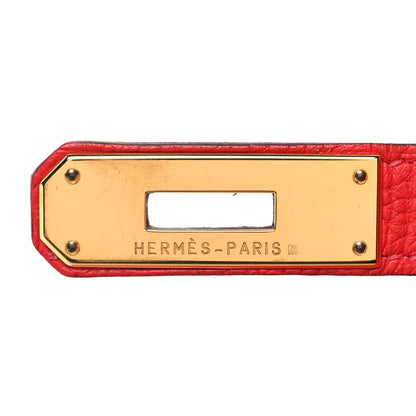 Hermes Togo Birkin 35 Geranium 30 of 37