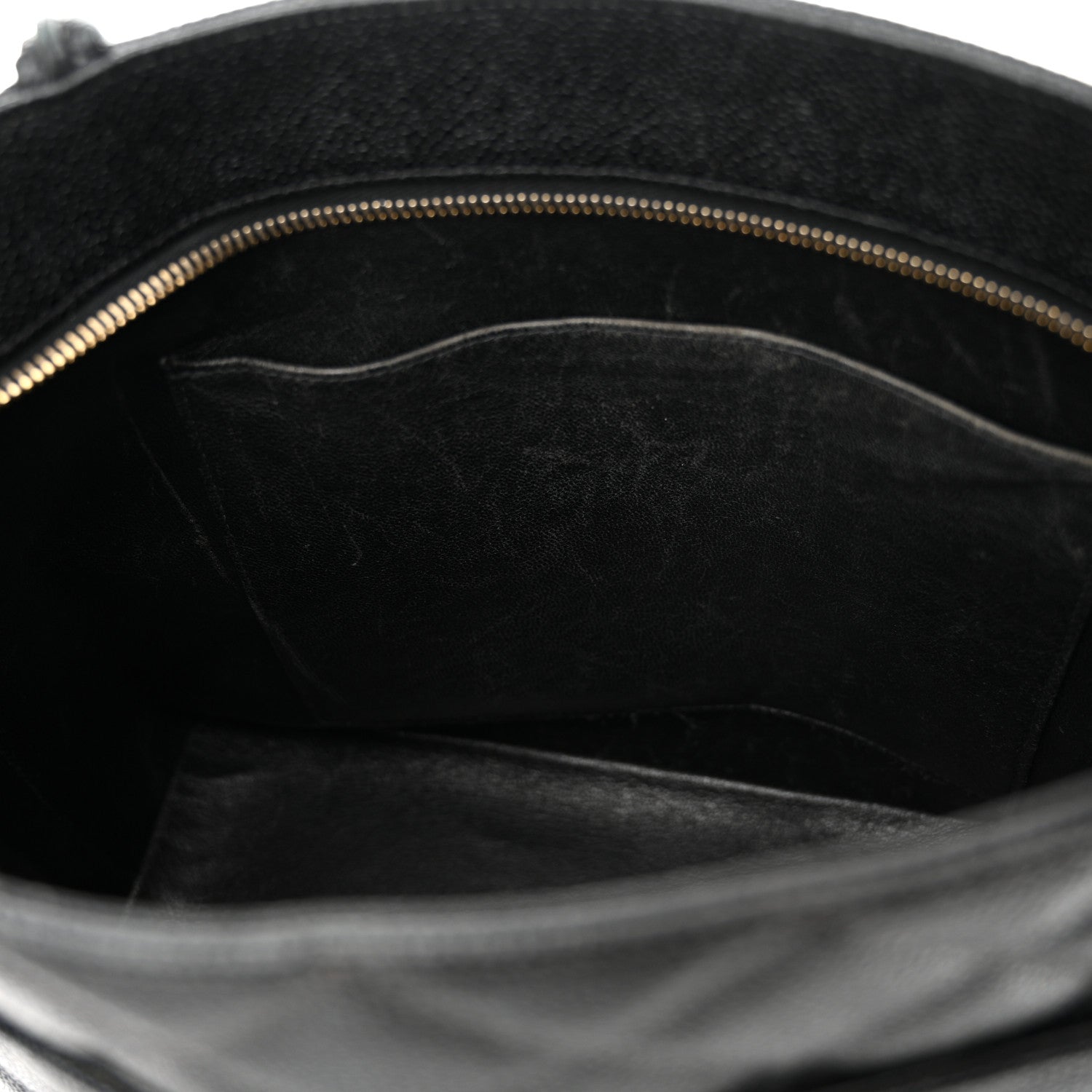 Chanel Caviar Quilted Medallion Tote Black 19 of 20