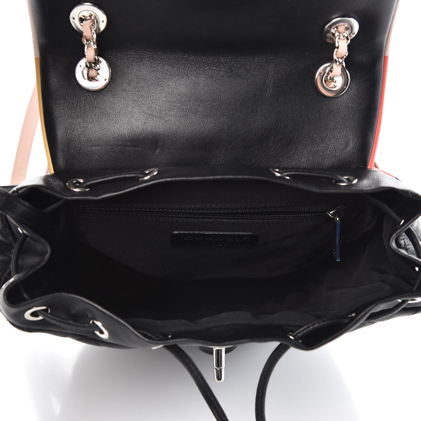 Lambskin Quilted Small Cuba Urban Spirit Backpack Black