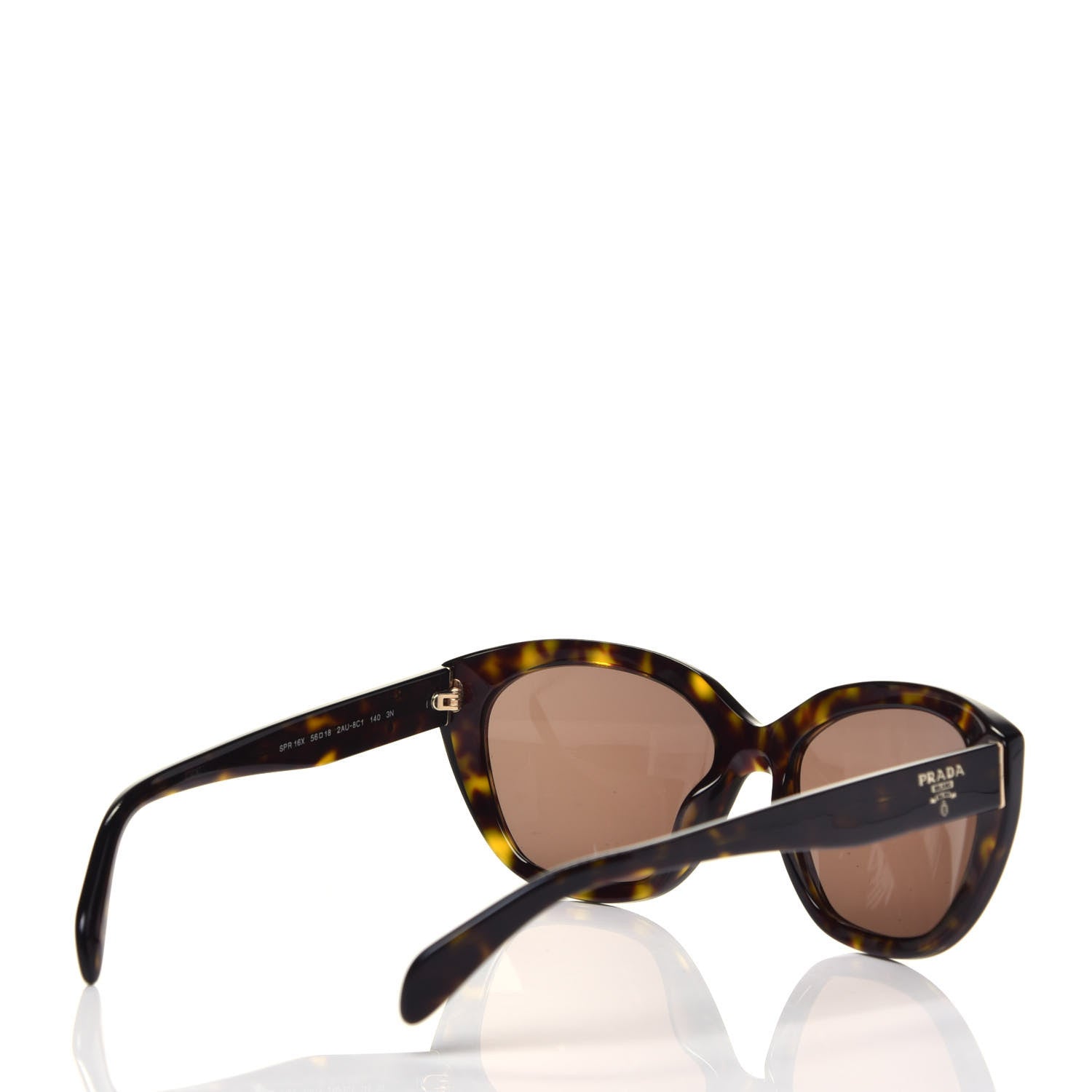 Prada Acetate Sunglasses SPR 16X Tortoise 4 of 8