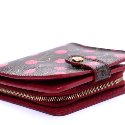 Louis Vuitton Monogram Cerises Compact Zippe Wallet 6 of 10