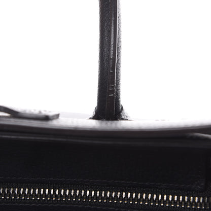 Celine Drummed Calfskin Nano Luggage Black 10 of 13