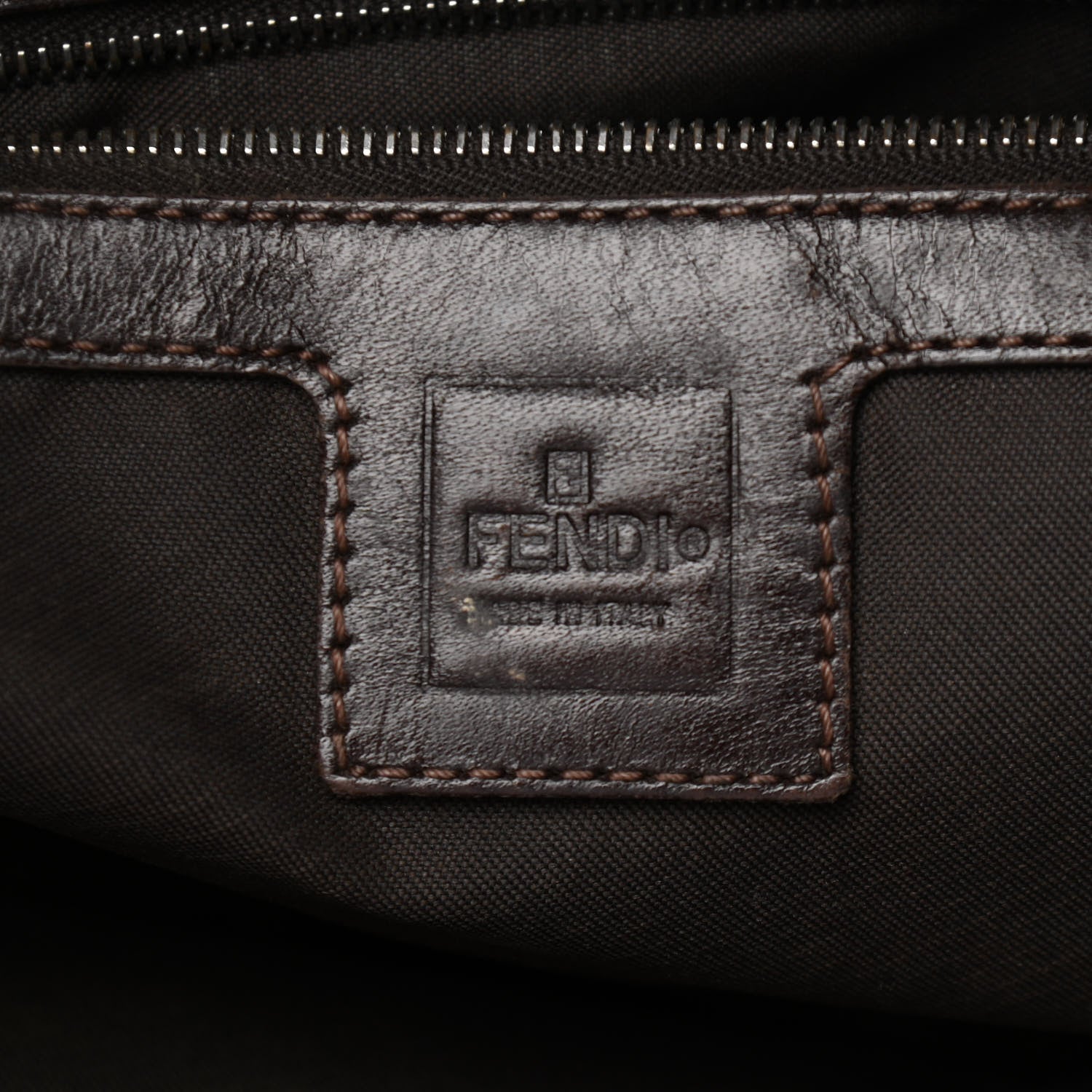 Fendi Zucca Shoulder Bag Tobacco 5 of 13