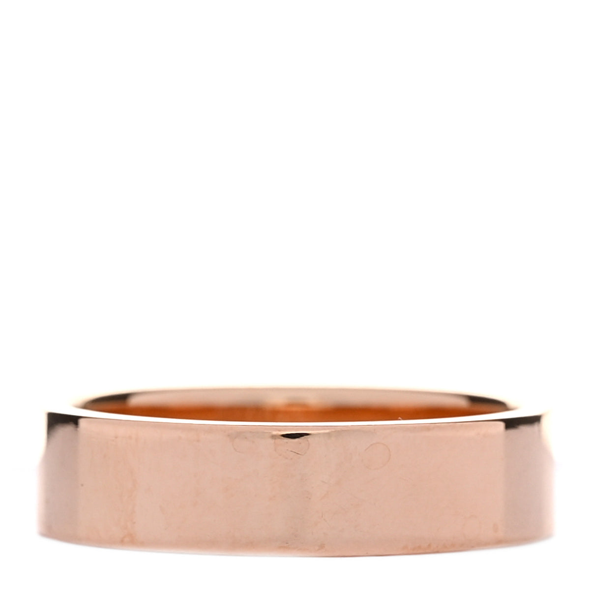 Hermes 18K Rose Gold PM Collier De Chien Ring 53 6.5 3 of 4