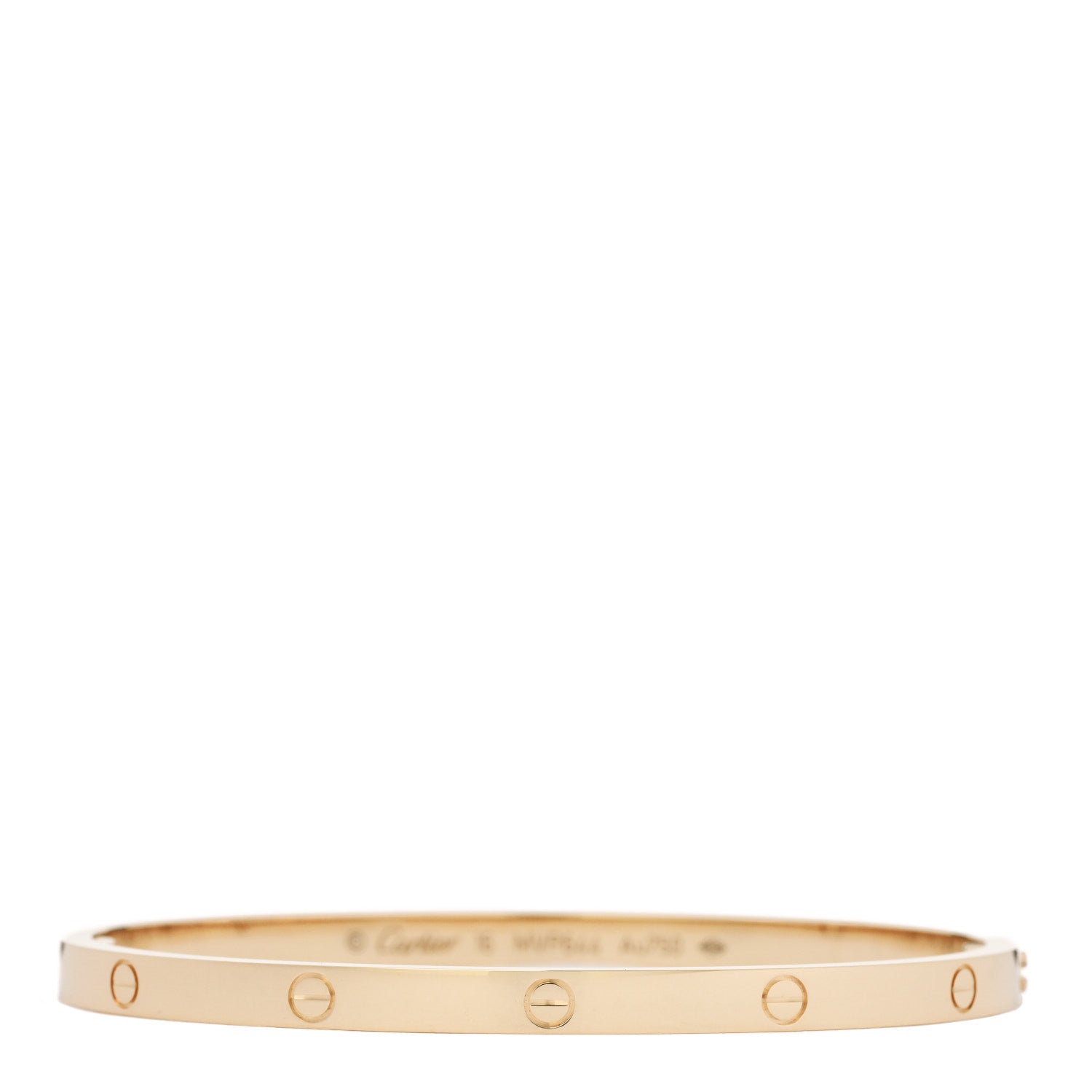 Cartier 18K Yellow Gold Small LOVE Bracelet 16 1 of 8