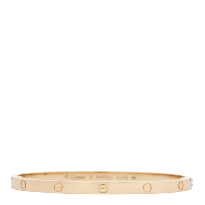 Cartier 18K Yellow Gold Small LOVE Bracelet 16 1 of 8