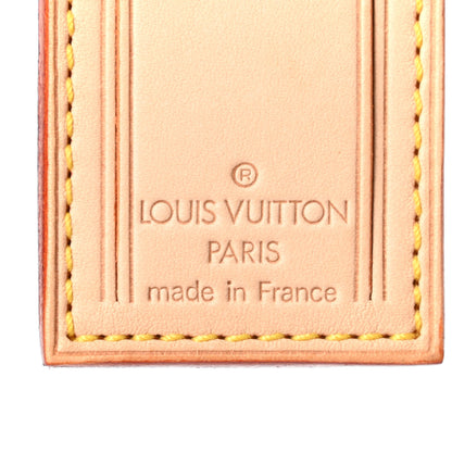 Louis Vuitton Vachetta Luggage Tag 3 of 3