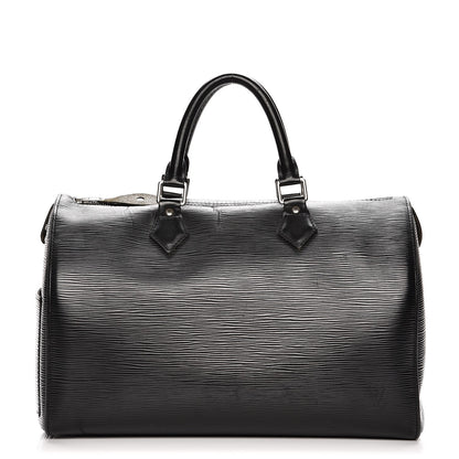 Louis Vuitton Epi Speedy 30 Black 1 of 13