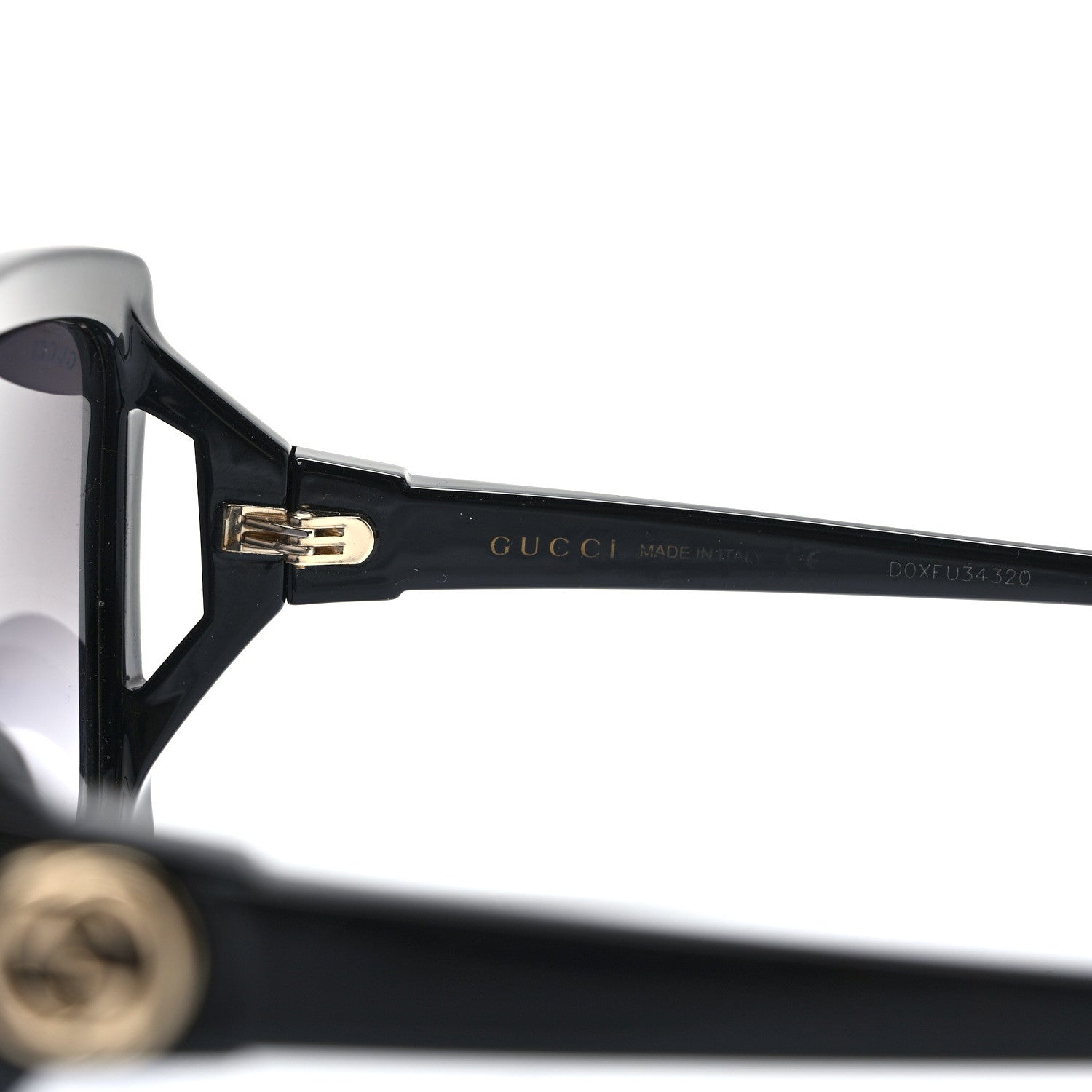 Gucci Acetate Square Frame Sunglasses GG0876S Black 5 of 8