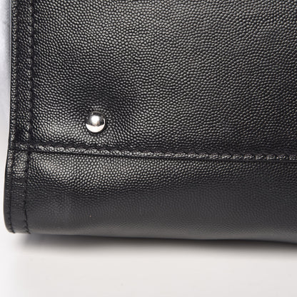Chanel Caviar Medium Studded Deauville Tote Black 19 of 20