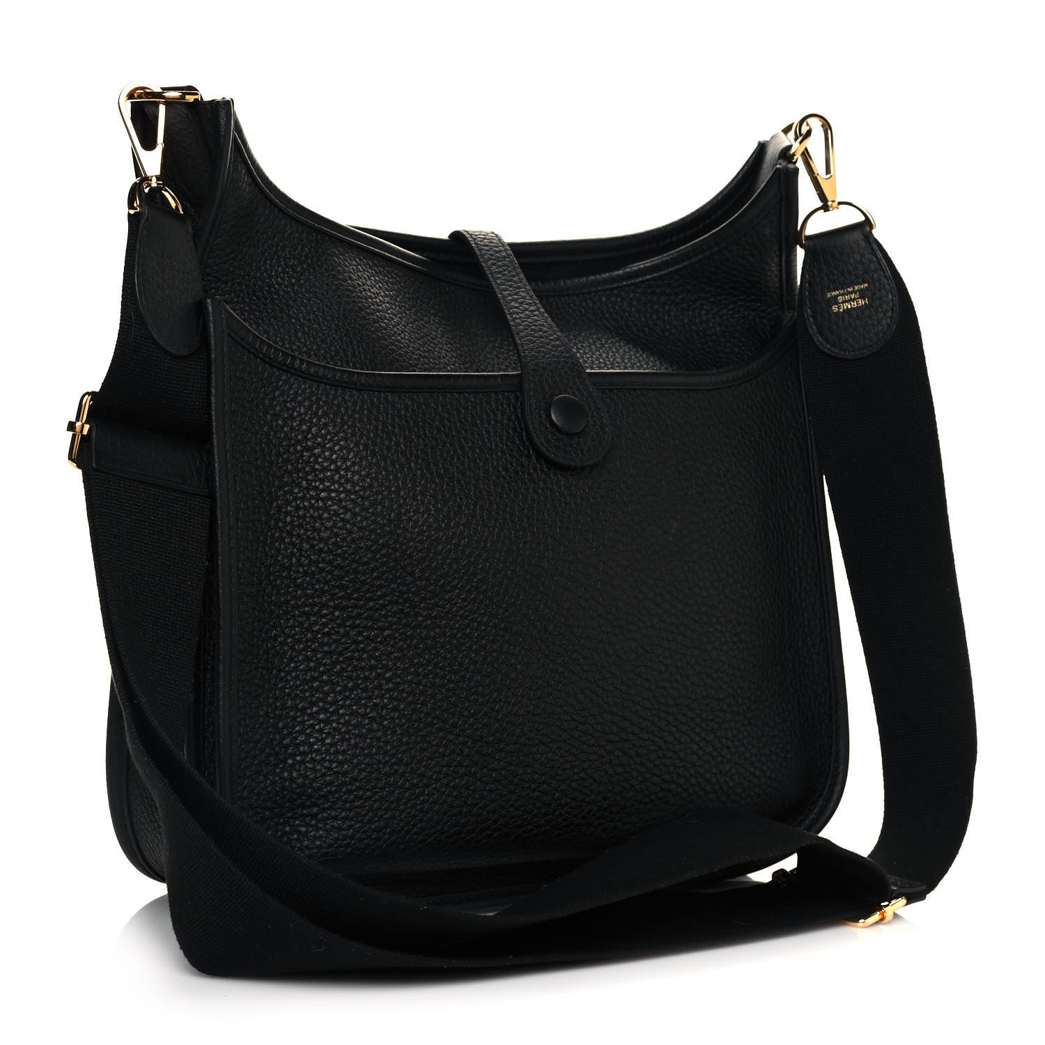 Hermes Taurillon Clemence Evelyne III PM Black 3 of 9