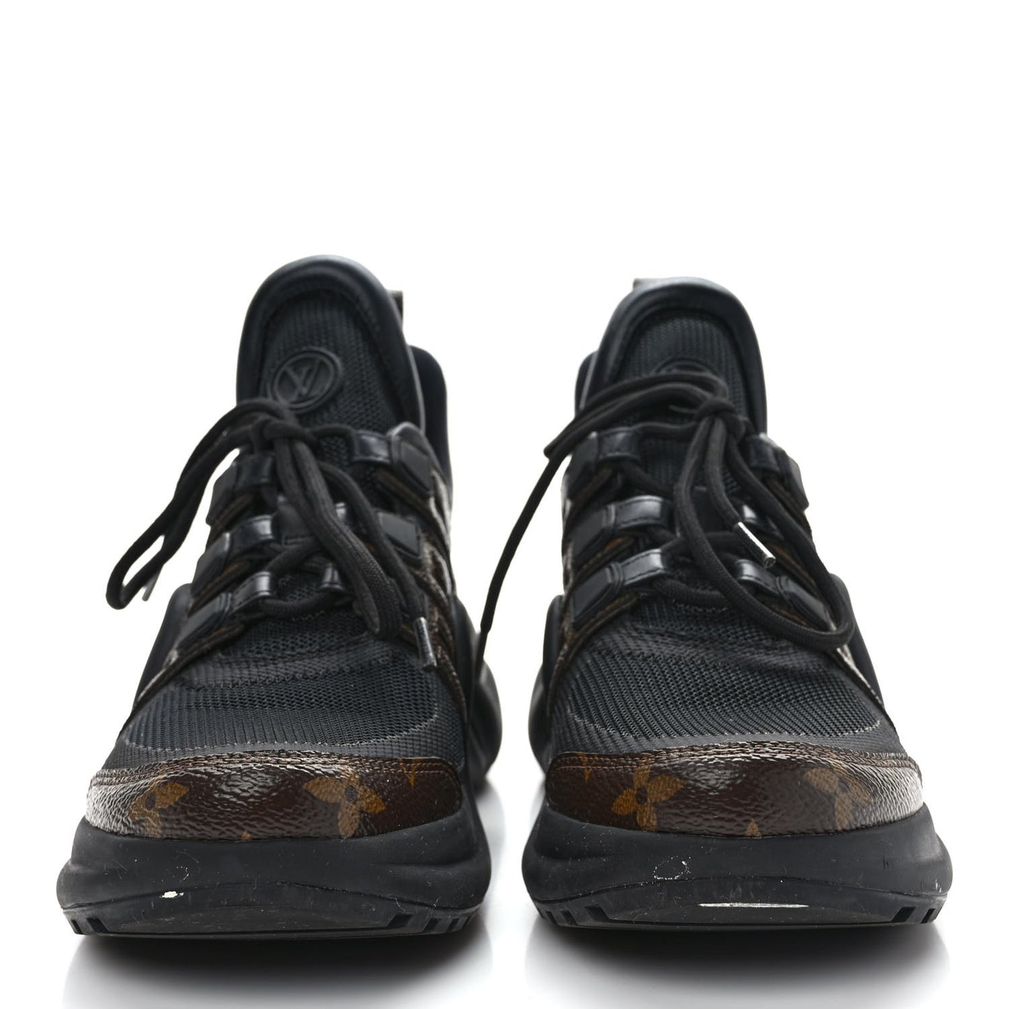Calfskin Monogram LV Archlight Sneakers 36 Black