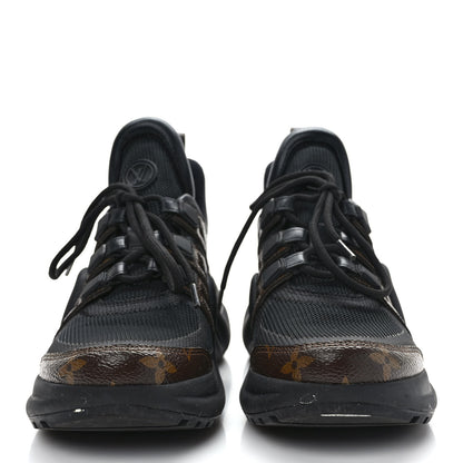 Louis Vuitton Calfskin Monogram LV Archlight Sneakers 36 Black 2 of 8
