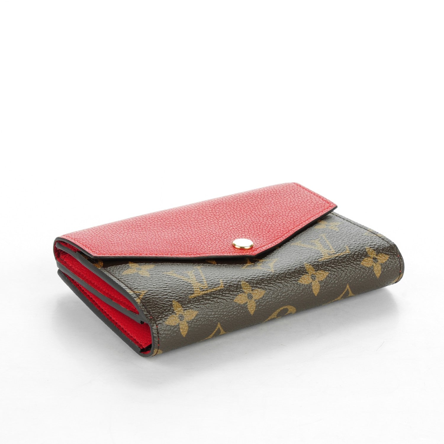 Louis Vuitton Monogram Pallas Compact Wallet Cherry 4 of 7