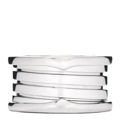 Bulgari 18K White Gold B.Zero1 Four-Band Ring 48 4.5 1 of 6