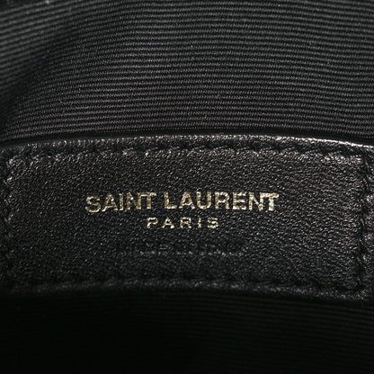 Saint Laurent Grain De Poudre Uptown Pouch Black 6 of 7