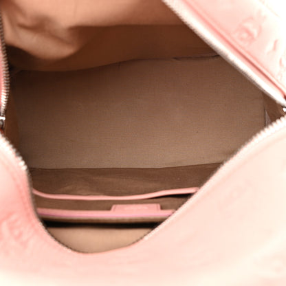 MCM Calfskin Ottomar Monogram Small Backpack Pink 5 of 14
