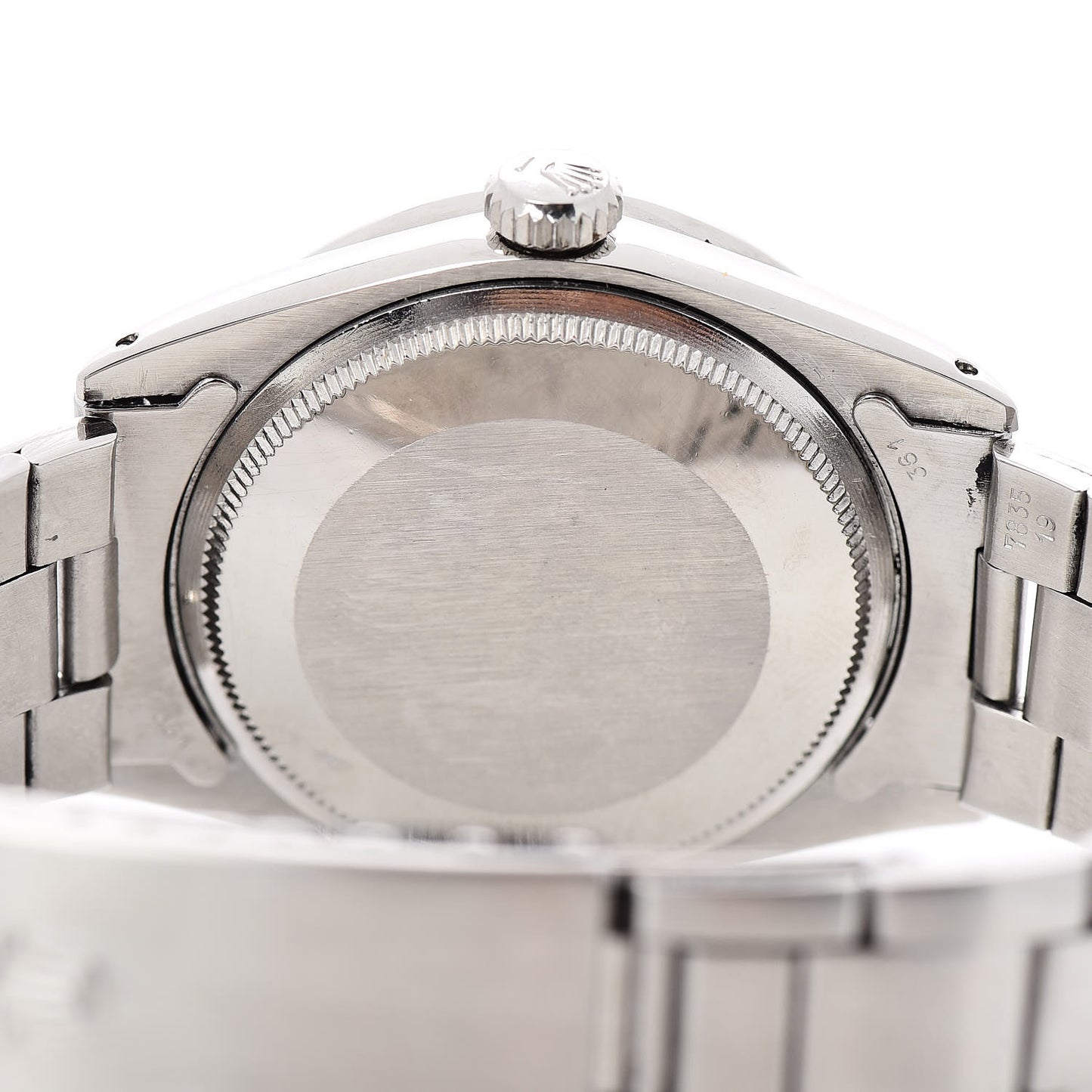 Stainless Steel 34mm Oyster Perpetual Date Watch Silver 1501