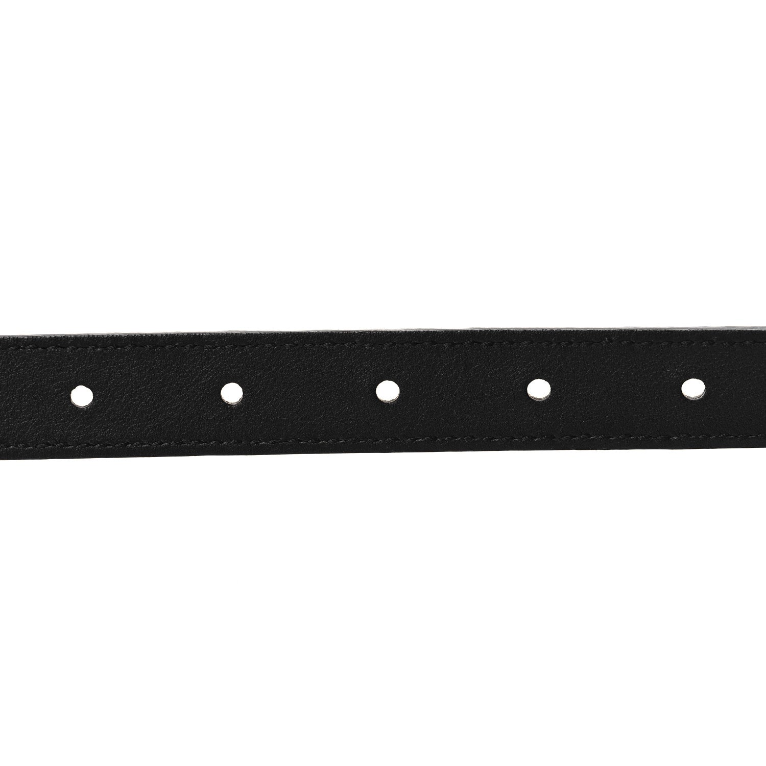 Gucci Calfskin Double G 20mm Belt 70 28 Black 4 of 5