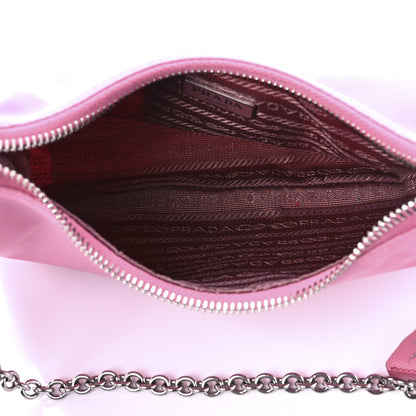 Prada Nylon Re-Edition 2005 Shoulder Bag Begonia 6 of 12