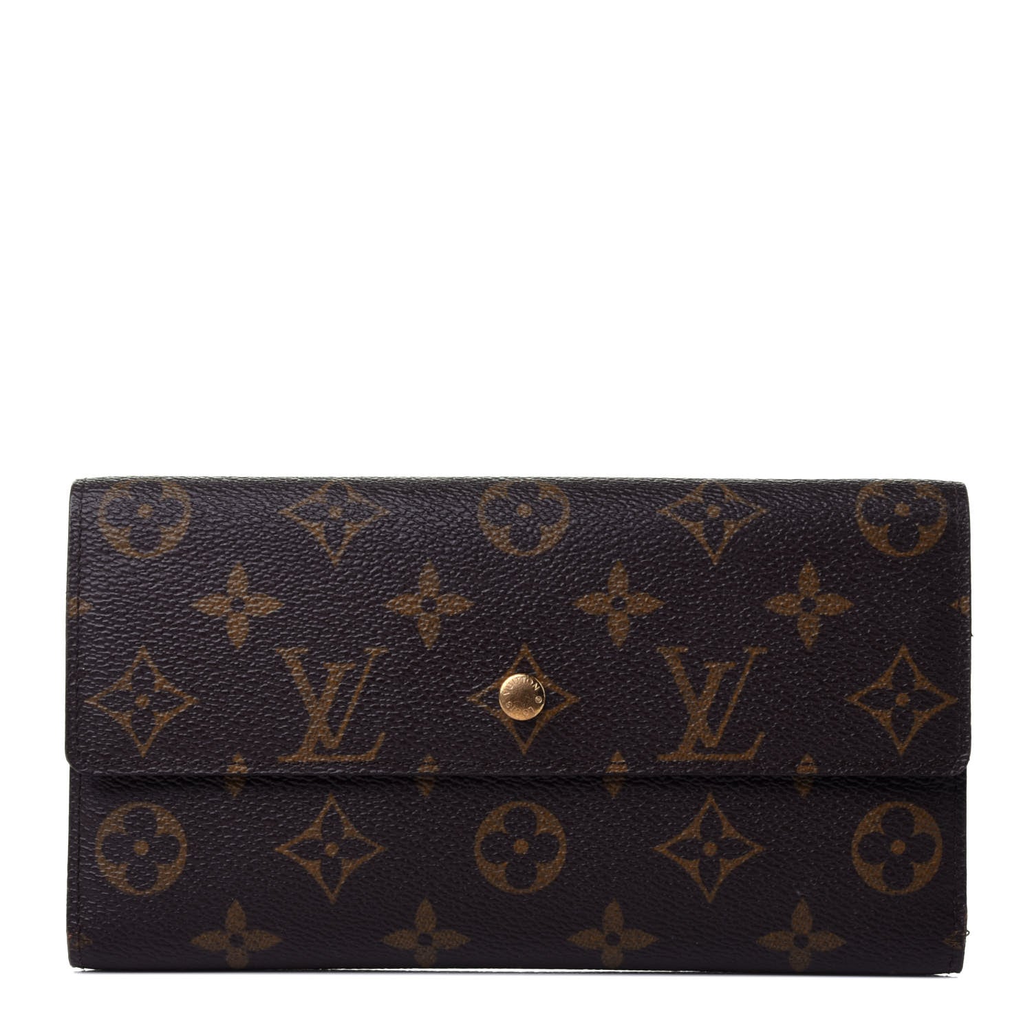Louis Vuitton Monogram Porte Tresor International Wallet 1 of 4