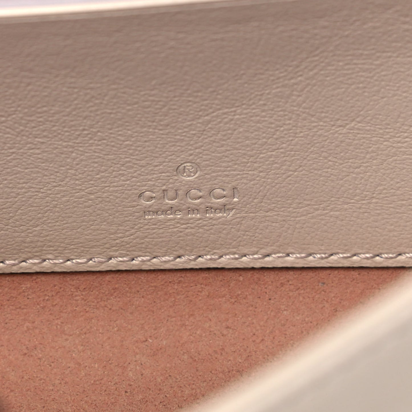 Textured Calfskin Web Mini Rajah Slim Flap Shoulder Bag Mystic White