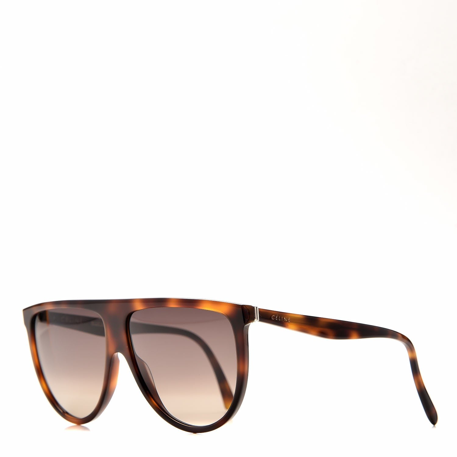 Celine Thin Shadow Sunglasses CL40006I Havana 1 of 8