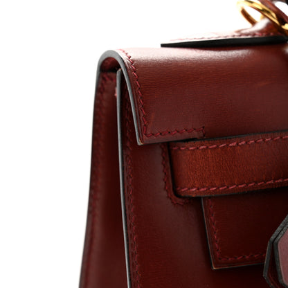 Hermes Box Kelly Sellier 32 Rouge H 13 of 14
