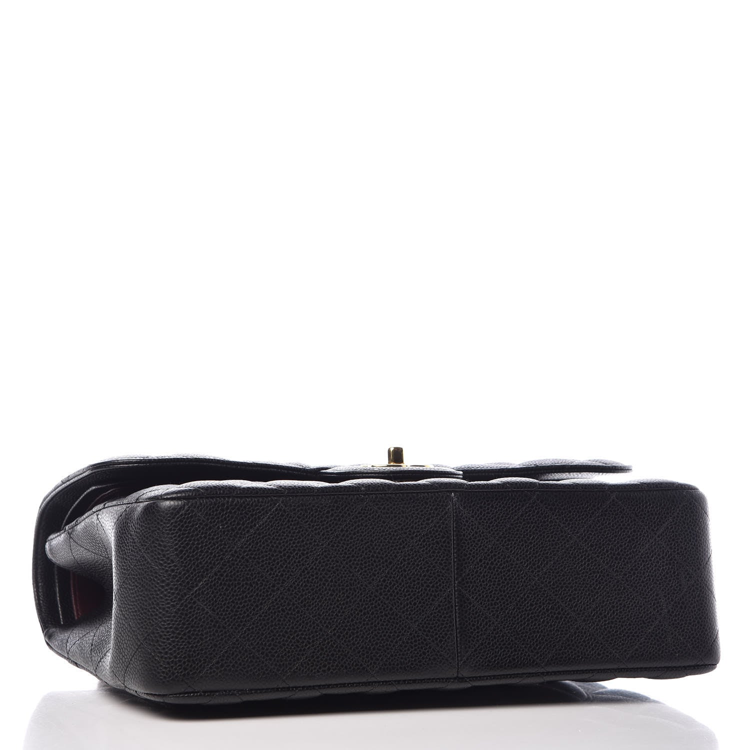 Chanel Caviar Quilted Jumbo Double Flap Black 5 of 10