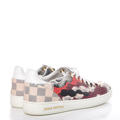 Louis Vuitton Damier Azur Overcloud Sneakers 35.5 4 of 12